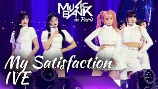 [4K] MUSIC BANK in PARIS IVE 'My Satisfaction' - FRONT STAGE  Fancam