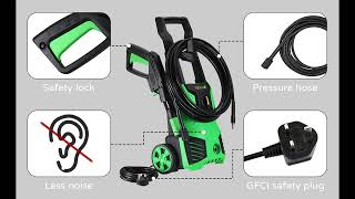 Fancyall 1950 Max PSI Electric High Pressure Washer