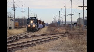 Chasing A Former HLCX SD40!