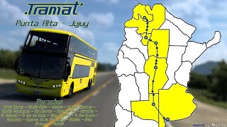 PUNTA ALTA - S. S. de JUJUY | Servicio completo de Tramat | Simulación en Marcha