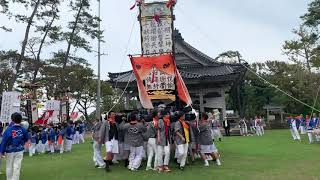 2019富来祭りお旅 住吉神社お立ち