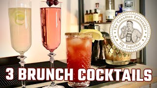 How To Make 3 Delicious Brunch Cocktails! (Canadian Bartender Reveals All!)