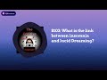 s103 what is the link between insomnia and lucid dreaming