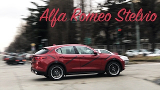 New Alfa Romeo Stelvio 2017 spotted - 4K Slow motion