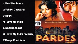 Pardes Movie All Songs | Jukebox Audio Album | SRK & Mahima Chaudri | Kumar Kavita & Alka |