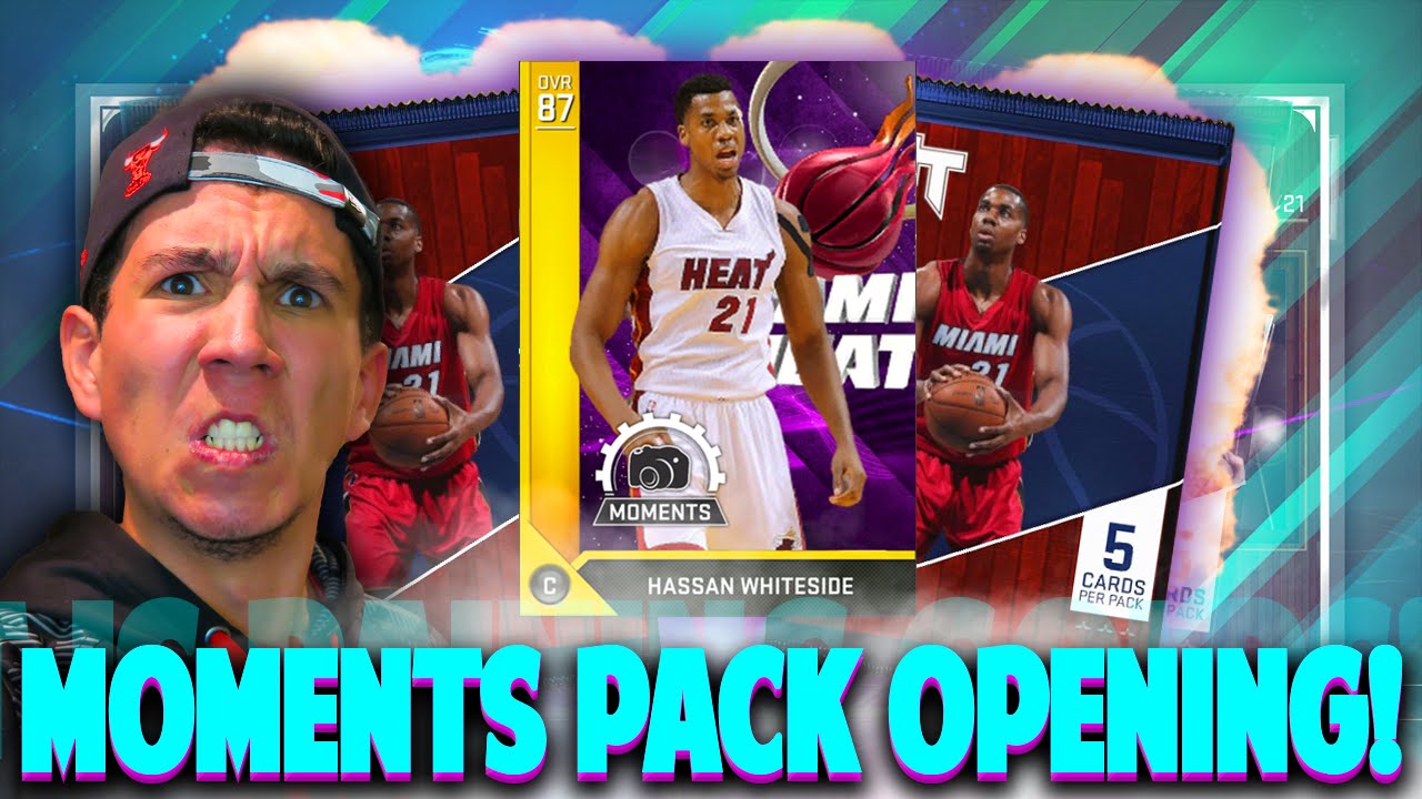 NBA 2K16 MyTEAM HUGE MOMENTS PACK OPENING! FINALLY! - YouTube