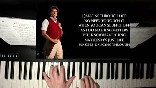 Dancing Through Life - Wicked - Piano