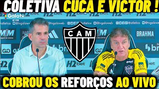 CUCA DEU UM SHOW NA ENTREVISTA e COBROU CONTRATAÇÕES URGENTE / NOTICIAS DO GALO HOJE