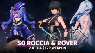 S0 Roccia x S5 Havoc Rover | F2P Roccia Showcase | Tower of Adversity | Wuthering Waves 2.0