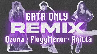 FLOYYMENOR - Anitta, Ozuna - Gata Only Remix (Visualizer Oficial)