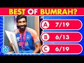 The Jasprit Bumrah Quiz | How Well Do You Know Bumrah? | Cricket Quiz