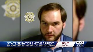 Banned Georgia state senator arrested at Capitol while attempting to attend governor's address