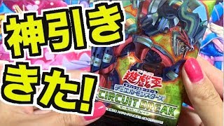 【遊戯王】今日セミに衝突されたんだけどパック開封やっぱり神引きだった…!!サーキットブレイク【めいちゃんねる】