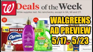 WALGREENS AD PREVIEW (5/17 - 5/23)