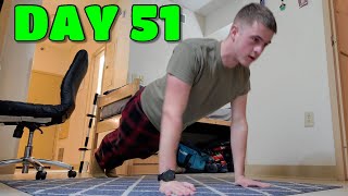 Push-Ups Everyday (Day 51) - Seeing how 23 push-ups feel