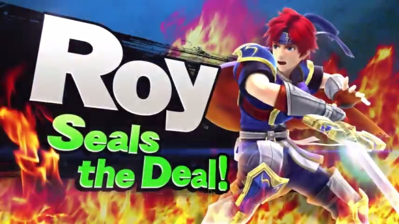 ¡Roy Joins The Battle!/Super Smash Bros WiiU/1VS1 - YouTube