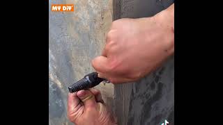 MY DIY Broken Pipe Extractor Plumber Tool Damage Screw Repair Rusted Pipe