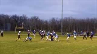 David Bachewich 2014 JV High School Football Highlights