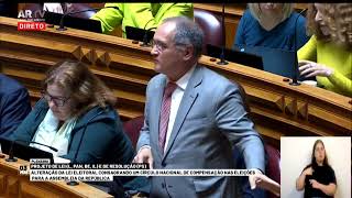 03-05-2024 – Debate Parlamento | Alteração da Lei Eleitoral | Paulo Pisco 4ª
