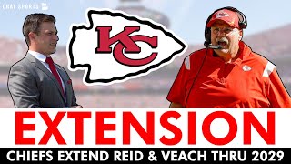 Breaking Chiefs News: Andy Reid Contract Extension Through 2029 + Brett Veach Ex