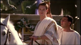 Octavian's victory march over Mark Antony and Cleopatra - HBO rome