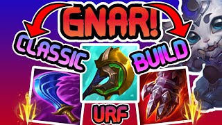 CLASSIC GNAR BUILD IN URF IS ACTUALLY REALLY GOOD?!?!? Season 11 Gnar URF Gameplay \u0026 Highlights!!!