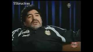 Diego Maradona in 2010: "Pelé might have been better than me"