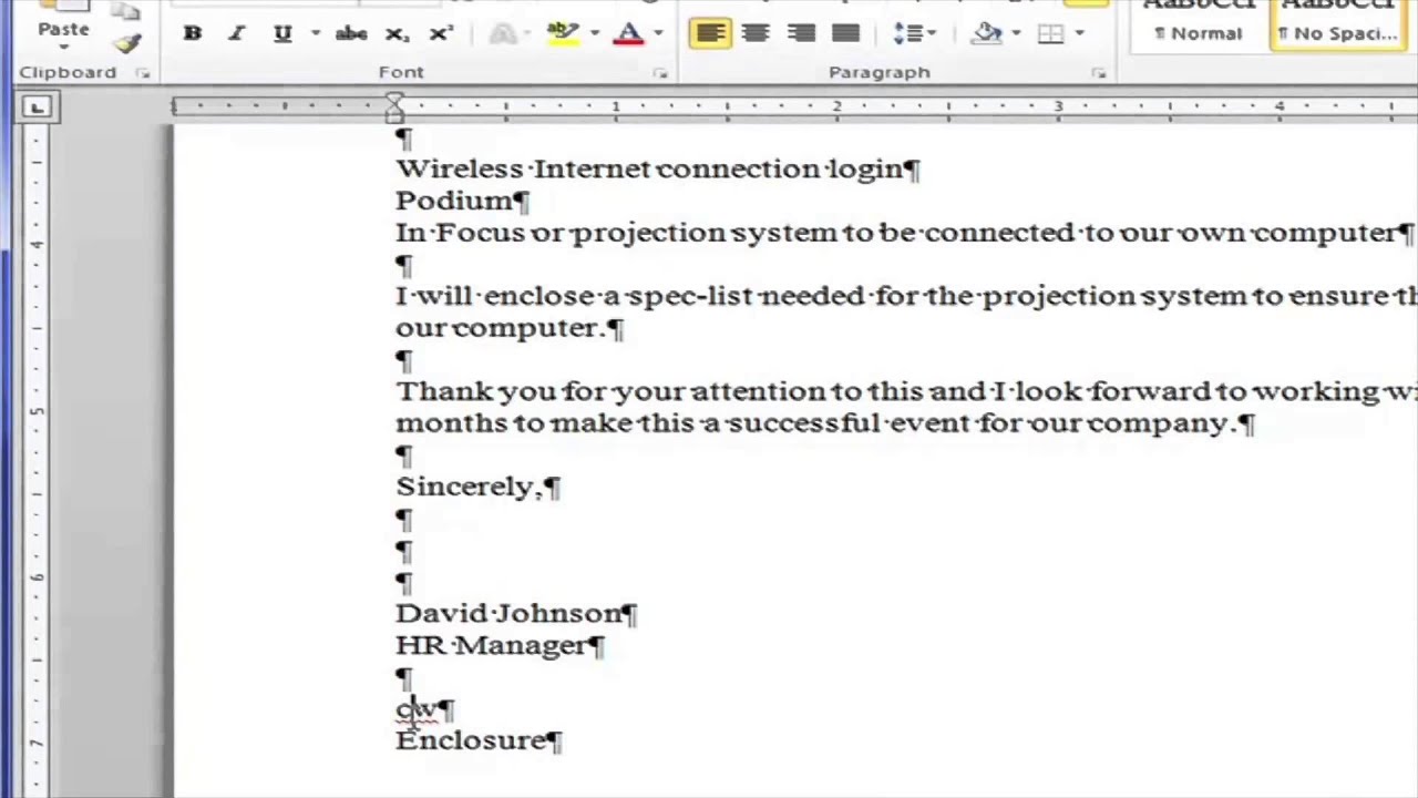 How To Write A Business Letter Block Format 19 Block Letter Examples
