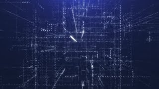 Blue Abstract Binary Code Background | Motion Graphics - Videohive template