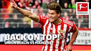 Union Berlin Return To The Top Of The table!