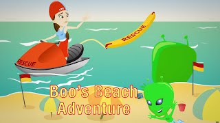 Kids Alive Cartoon - Beach Safety