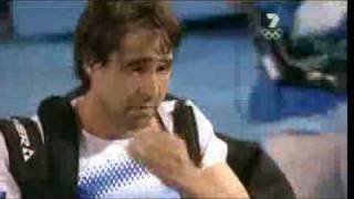 Lleyton Hewitt vs Marcos Bagdatis 2008 Australian Open 3rd Round