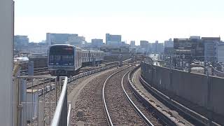 横浜市営地下鉄 ブルーライン 新羽駅 ２番線から普通湘南台行発車→しばらく低速運転