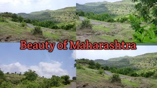 Rainy season nature beauty | village road and mountain natural beauty | Sawargaon Maharashtra |