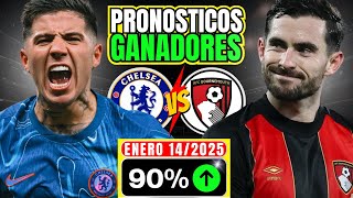 ⚽PRONÓSTICOS GANADORES DE FÚTBOL (14/01/2025) | Método Gol y Gana [INGLATERRA Premier League]