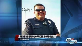 Nogales community honors fallen officer Jesus Cordova