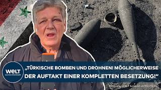 KOBANE IN SYRIEN: Es hagelt türkische Bomben und Drohnen! Droht die Besetzung des Nordosten Syriens?