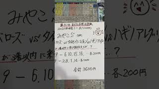 【競馬予想】阪神11R みやこステークス🏇パヒューム強いがあえて軸馬は⁉️😊