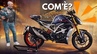 TVS RTR 310: La Naked ipertecnologica: Com'è fatta?