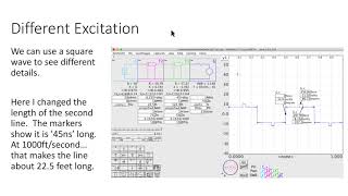 Using SimSmith to explore Time Domain Reflectometry