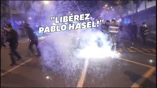 Barcelone: nouvelles soirée de heurts avec la police pour la libération du rappeur Pablo Hasel