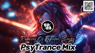 PSYTRANCE MIX 2023 🔊 Remixes Of Popular Songs 👽 Only Psy Bangers #4
