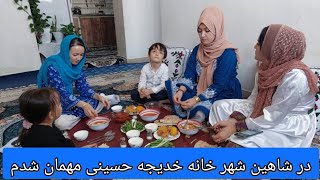 مهمان یک خانواده نوربند در شاهین شهر شدم|تشکر بابت پذیرایی عالی شان🙏❤️@khadijahussaini7032