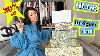 HUGE $16,000 luxury designer haul 😱 BEST sale finds | Matchesfashion + Farfetch (Pt.1)