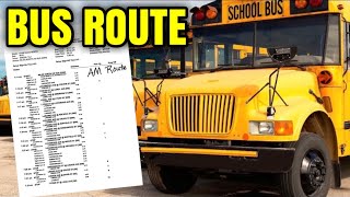 How Do School Bus Drivers Remember Their Bus Routes?