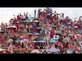 Nepali People Celebrating Their Gaijatra Festival At Bhaktapur, Nepal.