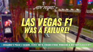 Vegas F1 Failure, Top Sphere Visuals, Casino World Record, Elvis' 90th \u0026 Durango Is Expanding!