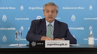 Fernández compara nuevamente la estrategia de Chile para contener la pandemia de COVID-19