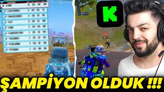 200 BİN TL LİK TURNUVADA 1 AY SÜREN GRUP ELEMESİNDE ŞAMPİYON OLDUK !! PUBG Mobile