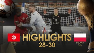 Highlights: Tunisia - Poland | Group Stage | 27th IHF Men's Handball World Championship | Egypt2021